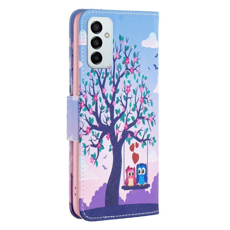 Folio Deksel Til Samsung Galaxy M23 5G Ugler På Husken