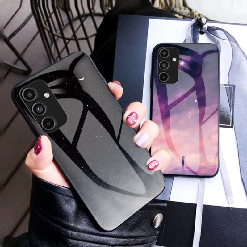Deksel Til Samsung Galaxy A15 Melkeveis Herdet Glass