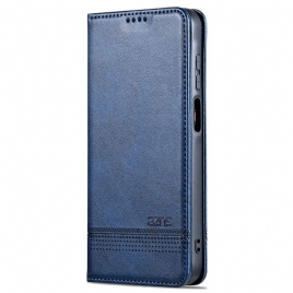 Folio Deksel Lær Samsung Galaxy A15 Mobildeksel Azns