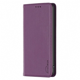 Folio Deksel Lær Samsung Galaxy A15 Mobildeksel Binfn Farge Kortholder