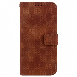Folio Deksel Samsung Galaxy A15 Design 88 Med Stropp