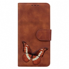 Folio Deksel Samsung Galaxy A15 Sommerfugltrykk