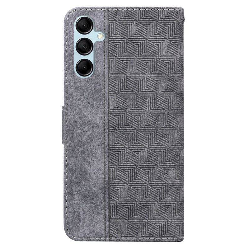 Folio Deksel Samsung Galaxy A15 Vevd Stroppmønster