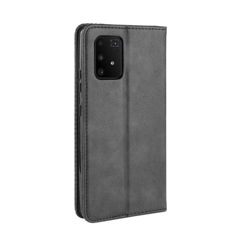 Beskyttelse Deksel Til Samsung Galaxy S10 Lite Folio Deksel Vintage Stilisert Skinneffekt