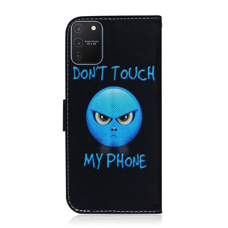 Folio Deksel Til Samsung Galaxy S10 Lite Emoji-telefon