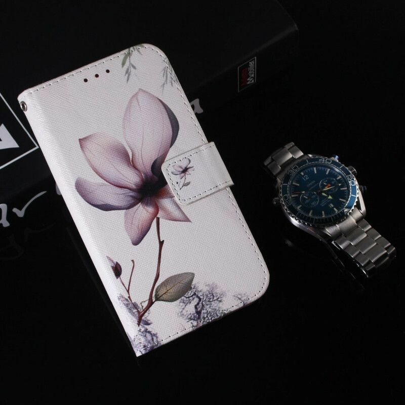 Lærdeksel Til Samsung Galaxy S10 Lite Gammel Roseblomst