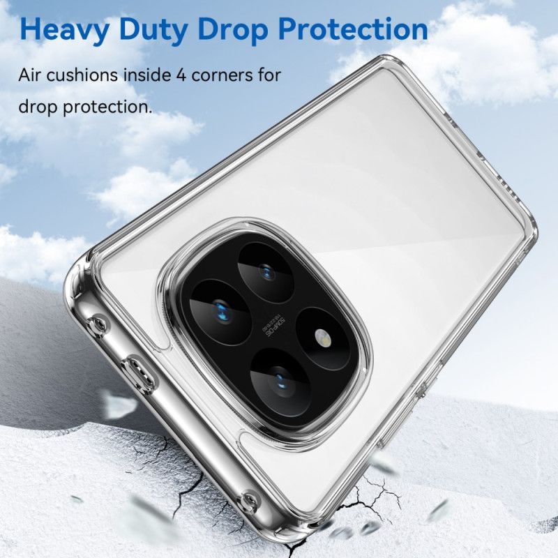 Deksel Xiaomi Redmi Note 14 Pro Plus 5g Gjennomsiktig Med Skjermbeskytter I Herdet Glass