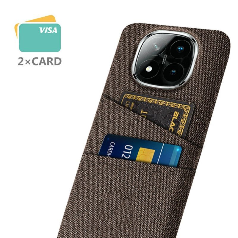 Deksel Xiaomi Redmi Note 14 Pro Plus 5g Kortholder I Stoff