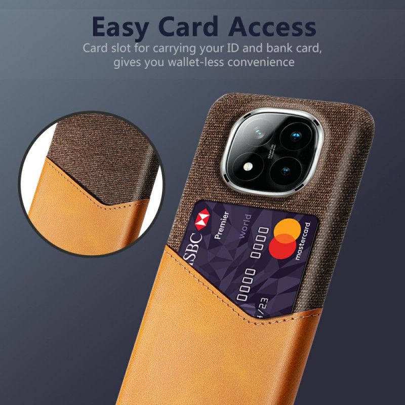 Deksel Xiaomi Redmi Note 14 Pro Plus 5g Mobildeksel Kortholder