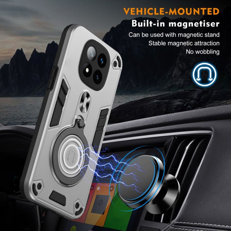 Deksel Xiaomi Redmi Note 14 Pro Plus 5g Mobildeksel Roterende Stativ