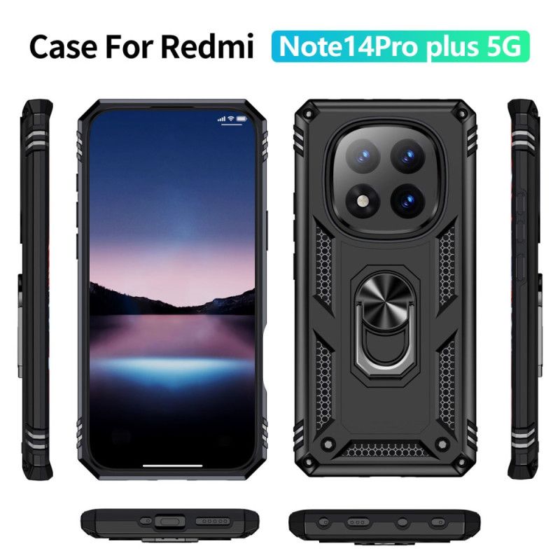 Deksel Xiaomi Redmi Note 14 Pro Plus 5g Ultraslitesterkt Roterende Stativ