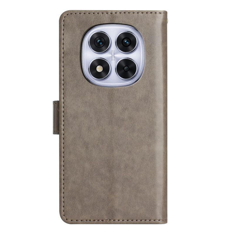 Folio Deksel Xiaomi Redmi Note 14 Pro Plus 5g Blomsterprint