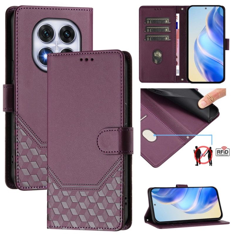 Folio Deksel Xiaomi Redmi Note 14 Pro Plus 5g Honeycomb