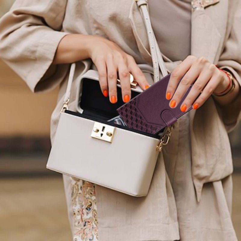 Folio Deksel Xiaomi Redmi Note 14 Pro Plus 5g Honeycomb