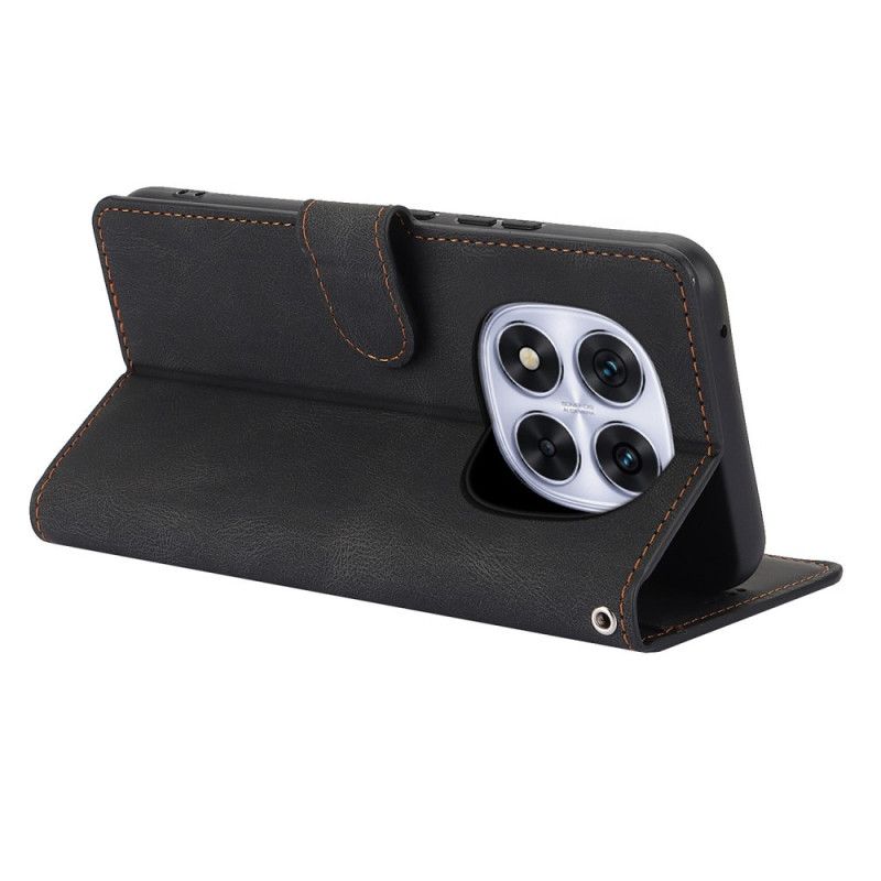 Folio Deksel Xiaomi Redmi Note 14 Pro Plus 5g Med Lommebok Og Stativ