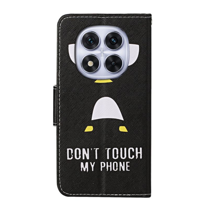 Folio Deksel Xiaomi Redmi Note 14 Pro Plus 5g Pingvinmønster Beskyttelse Deksel