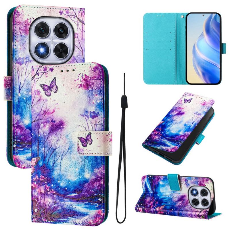 Lærdeksel Folio Deksel Xiaomi Redmi Note 14 Pro Plus 5g Drømmenes Dal