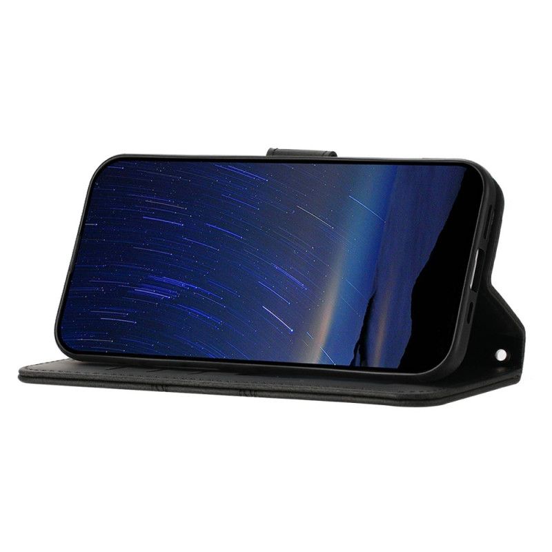 Lærdeksel Folio Deksel Xiaomi Redmi Note 14 Pro Plus 5g Frise Og Stropp