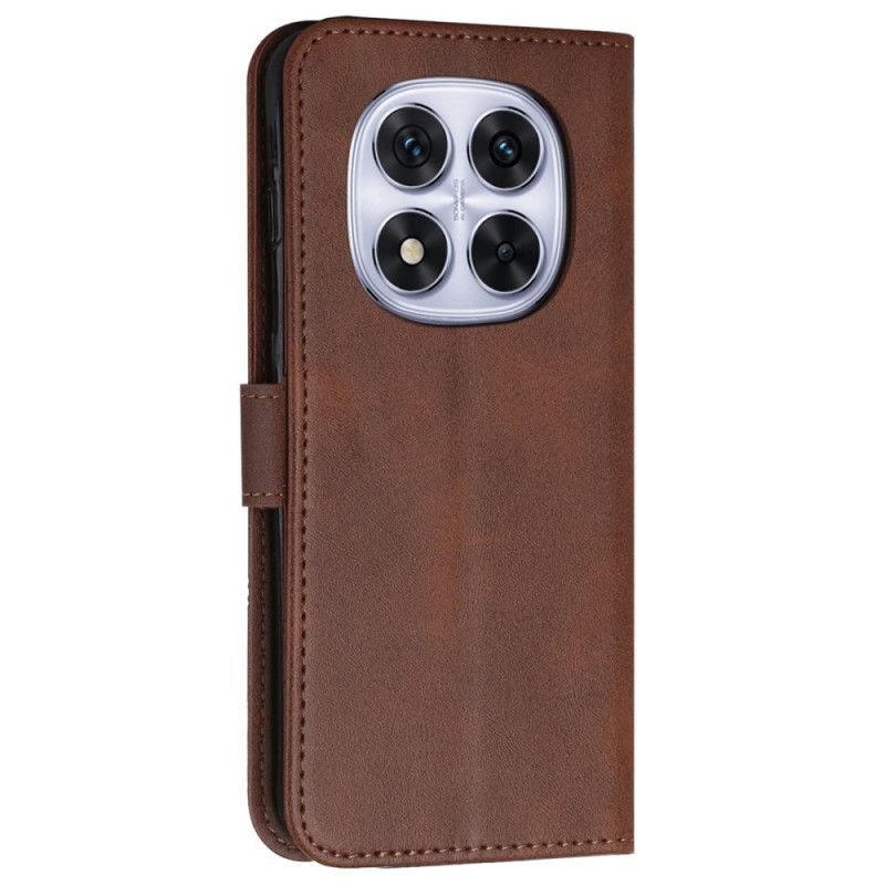 Lærdeksel Folio Deksel Xiaomi Redmi Note 14 Pro Plus 5g Mobildeksel Forretningsstil