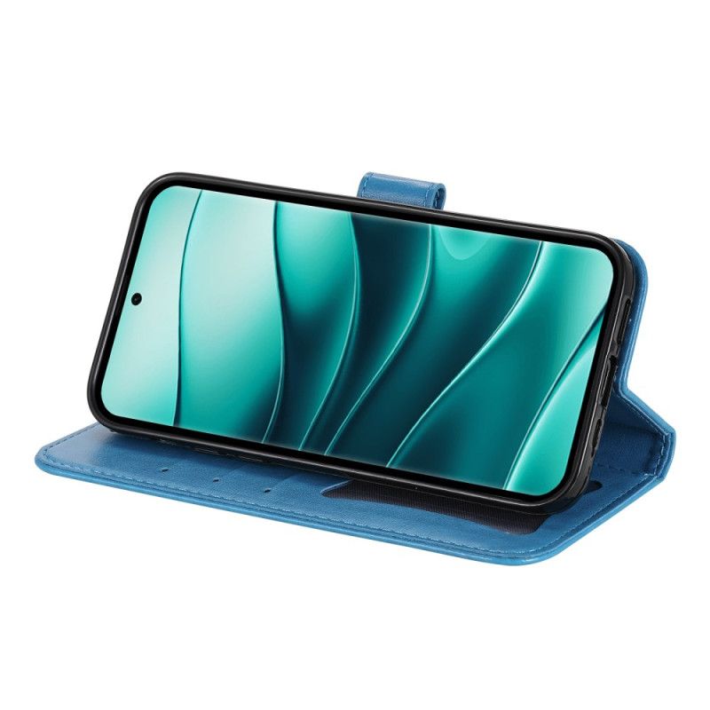 Lærdeksel Folio Deksel Xiaomi Redmi Note 14 Pro Plus 5g Mobildeksel Mandala-trykk