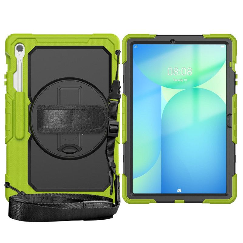 Deksel Samsung Galaxy Tab S10 Fe Plus Ultraslitesterk Med Skulderstropp Beskyttelse Deksel