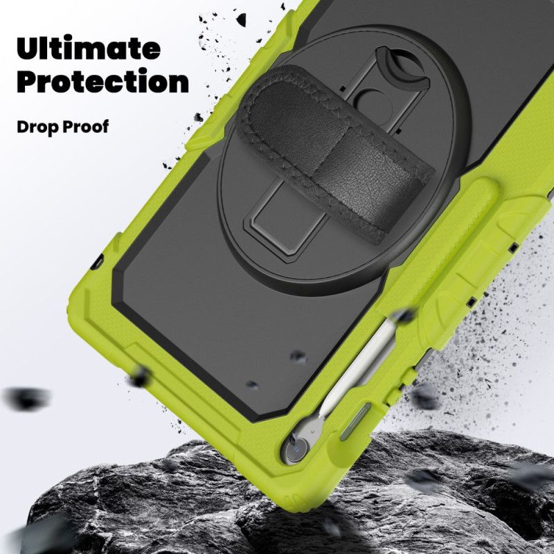 Deksel Samsung Galaxy Tab S10 Fe Plus Ultraslitesterk Med Skulderstropp Beskyttelse Deksel