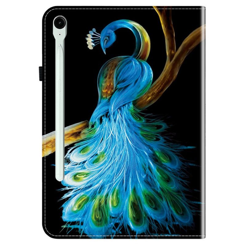 Etui Samsung Galaxy Tab S10 Fe Plus Påfugl