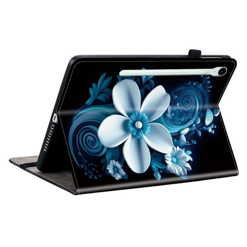 Etui Samsung Galaxy Tab S10 Fe Plus Svart Orkide Beskyttelse Deksel