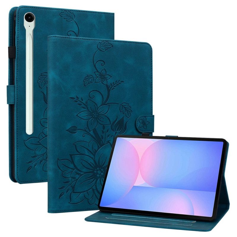 Folio Deksel Samsung Galaxy Tab S10 Fe Plus Fleur-de-lis