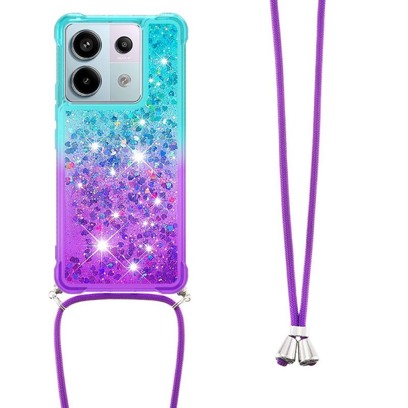 Deksel Poco X6 5g Sequin Gradient Cord