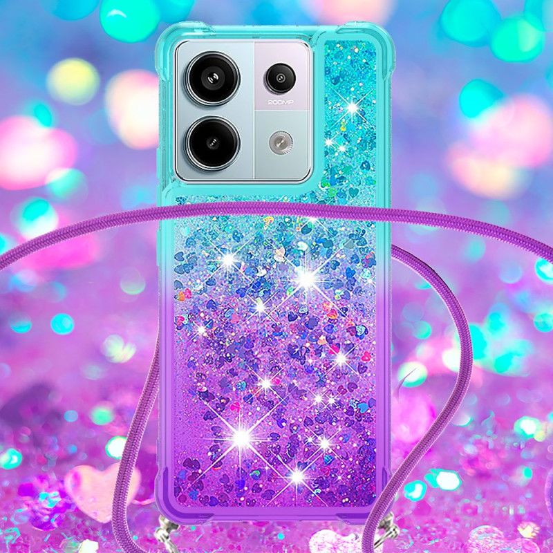 Deksel Poco X6 5g Sequin Gradient Cord