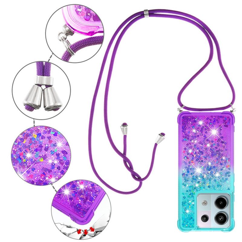 Deksel Poco X6 5g Sequin Gradient Cord