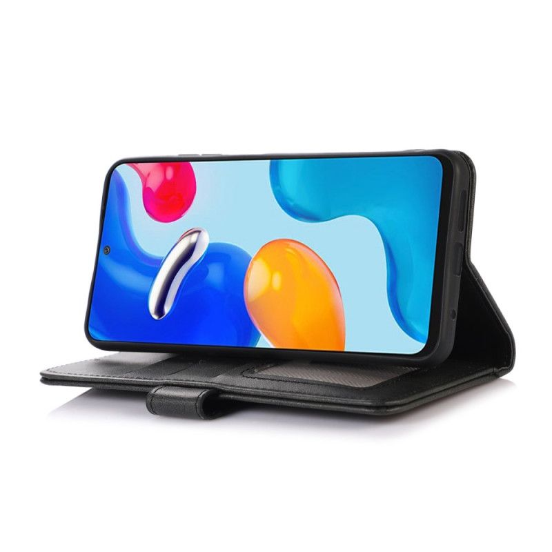 Folio Deksel Poco X6 5g Skinneffekt Beskyttelse Deksel