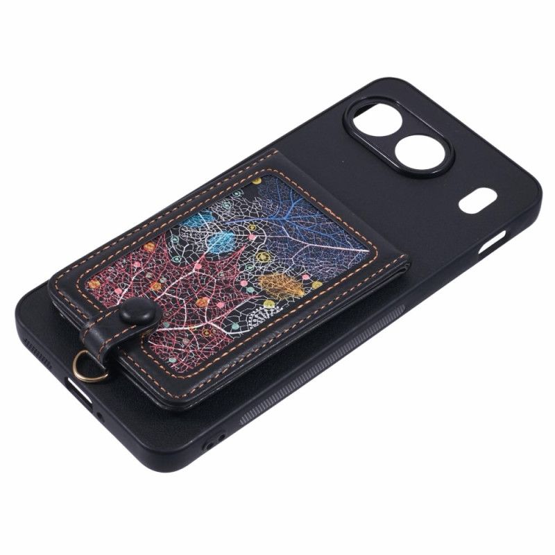 Deksel Oneplus Nord 4 Galaxy-kortholder Og Stativ Beskyttelse Deksel