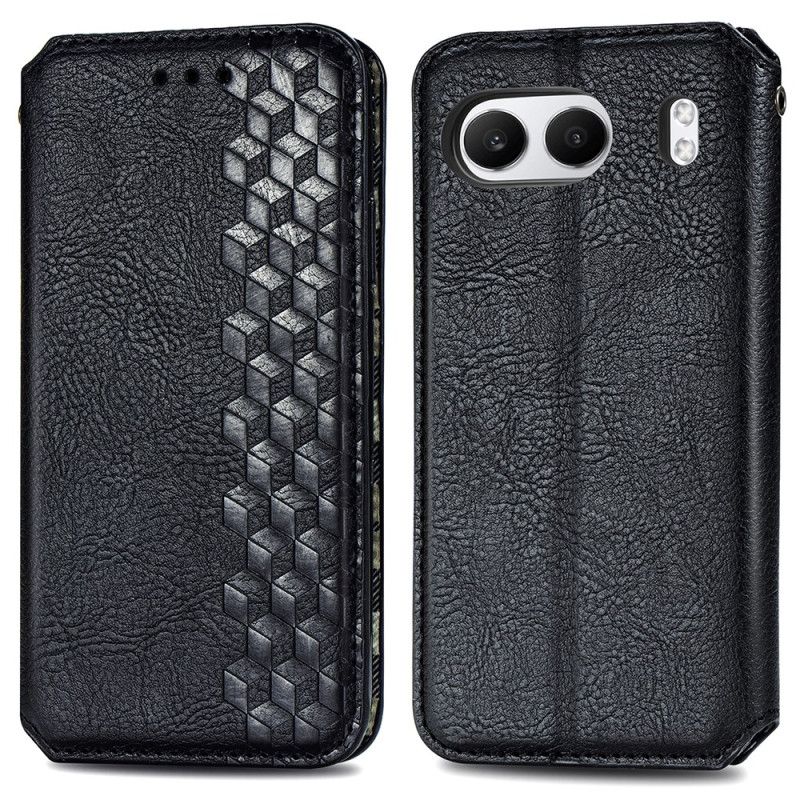 Folio Deksel Oneplus Nord 4 Kant Med Semsket Skinneffekt Beskyttelse Deksel