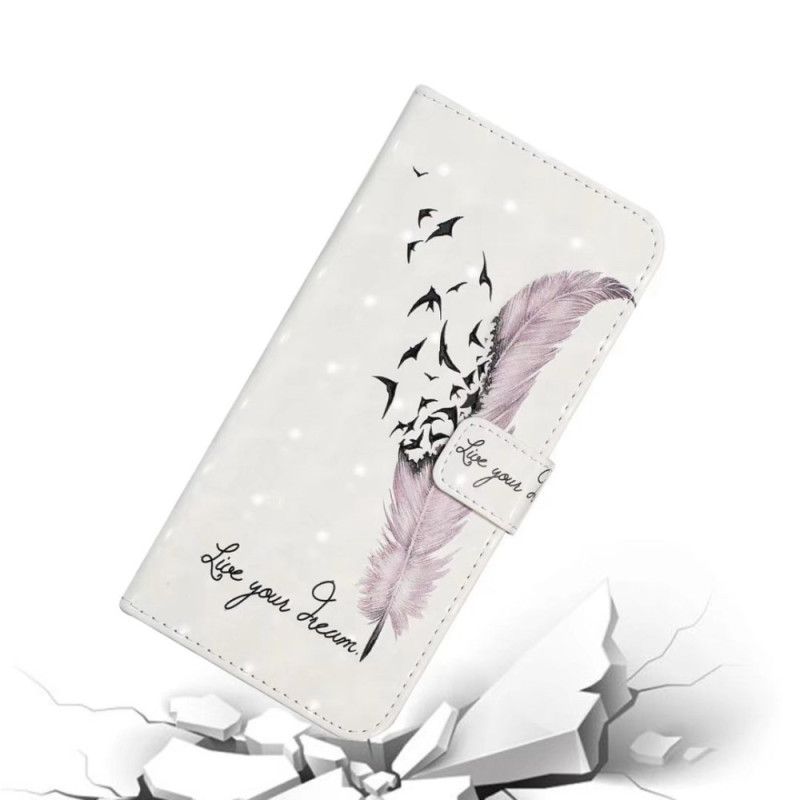 Folio Deksel Oneplus Nord 4 Rosa 3d-fjær