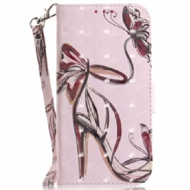 Folio Deksel Oneplus Nord 4 Snor For Høye Hæler Beskyttelse Deksel