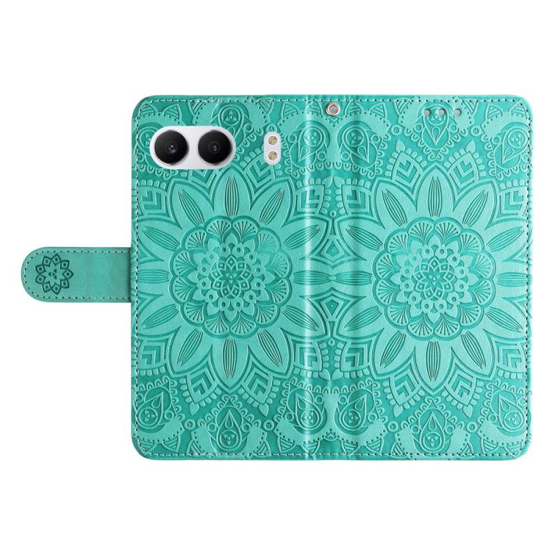 Folio Deksel Oneplus Nord 4 Solsikkemønsterrem