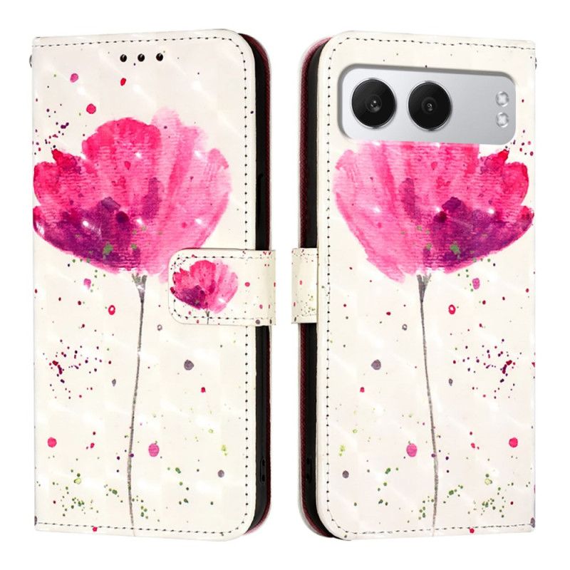 Folio Deksel Oneplus Nord 4 Valmue Beskyttelse Deksel