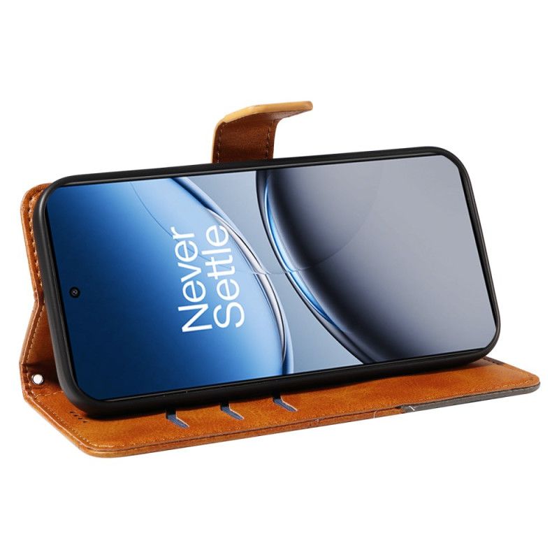 Folio Deksel Til Oneplus Nord 4 Geometrisk Linje