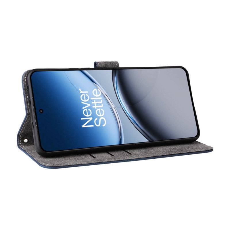 Folio Deksel Til Oneplus Nord 4 Rfid-blokkering I Lær-effekt