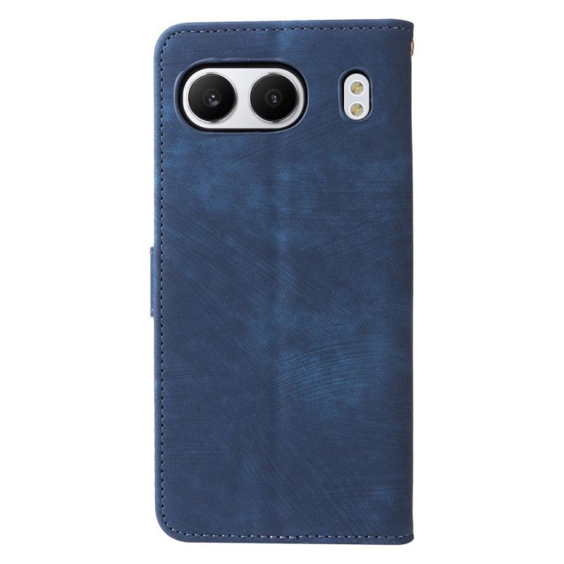 Folio Deksel Til Oneplus Nord 4 Rfid-blokkering I Lær-effekt