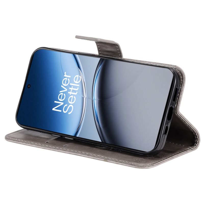 Lærdeksel Folio Deksel Oneplus Nord 4 Mobildeksel Tre Og Katt