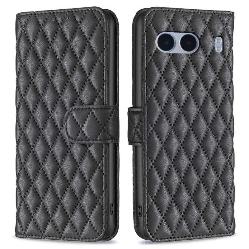 Lærdeksel Folio Deksel Oneplus Nord 4 Mobildeksel Vattert Binfen Color