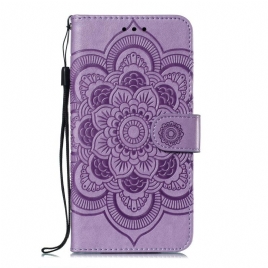 Lærdeksel Til Samsung Galaxy A70 Full Mandala