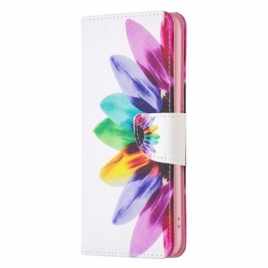 Lærdeksel Til Xiaomi 12T / 12T Pro Akvarell Blomst