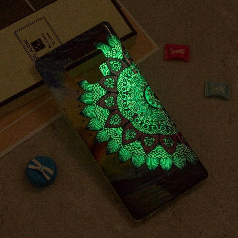 Deksel Til Samsung Galaxy Note 9 Fluorescerende Mandalaugle