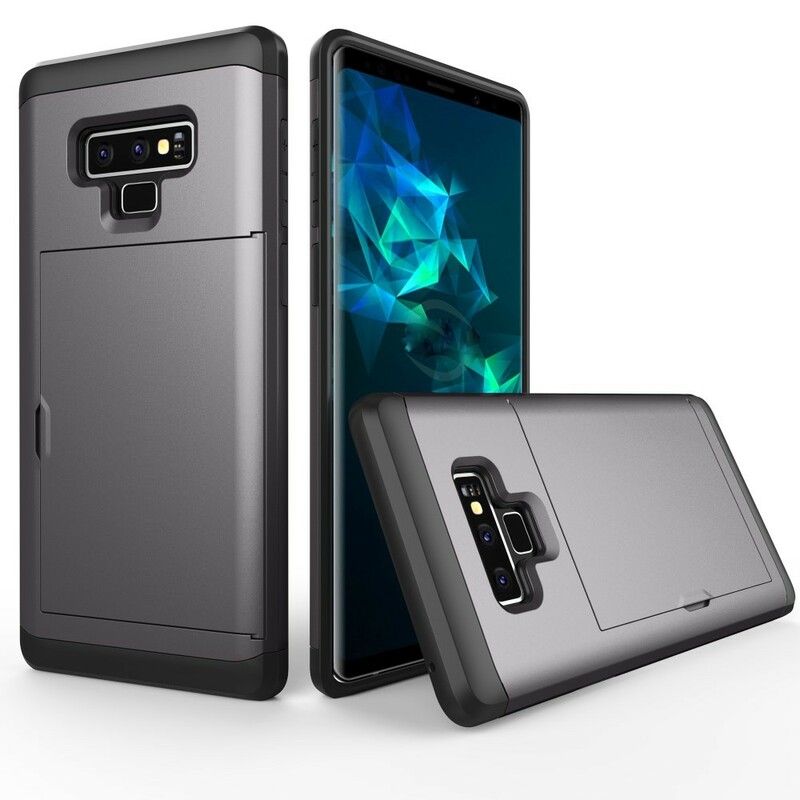 Deksel Til Samsung Galaxy Note 9 Stiv Prangende Kortholder