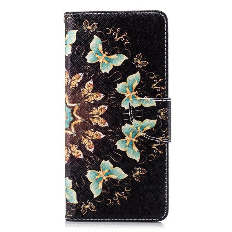 Folio Deksel Til Samsung Galaxy Note 9 Sommerfuglmandala