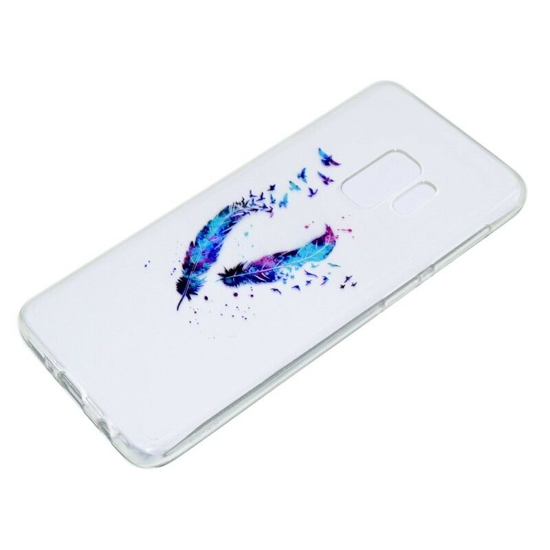 Deksel Til Samsung Galaxy S9 Transparente Fjær